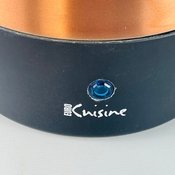 Euro Cuisine Stainless Steel 12-Cups  Electric Percolator Coffee Pot Copper 13” - Picture 3 of 4